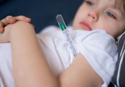 aplicativo para medir febre de criança