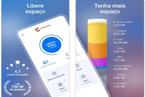 Aplicativos gratuitos para limpar a memória do celular