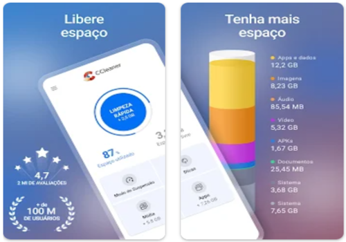 Aplicativos gratuitos para limpar a memória do celular