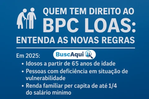 Quem Tem Direito ao BPC LOAS: Entenda as Novas Regras - Busca Aqui